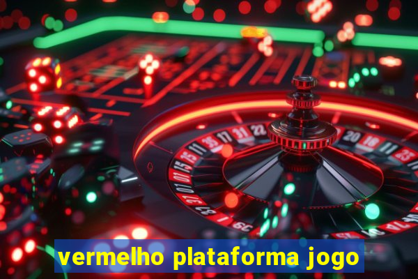 vermelho plataforma jogo